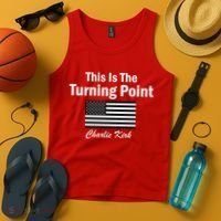 This Is The Turning Point Charlie Kirk Tank Top thumb 4