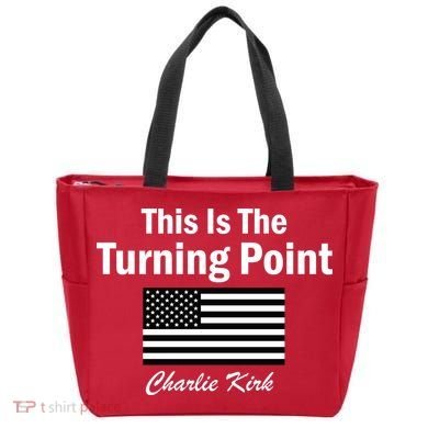 This Is The Turning Point Charlie Kirk Tote Bag