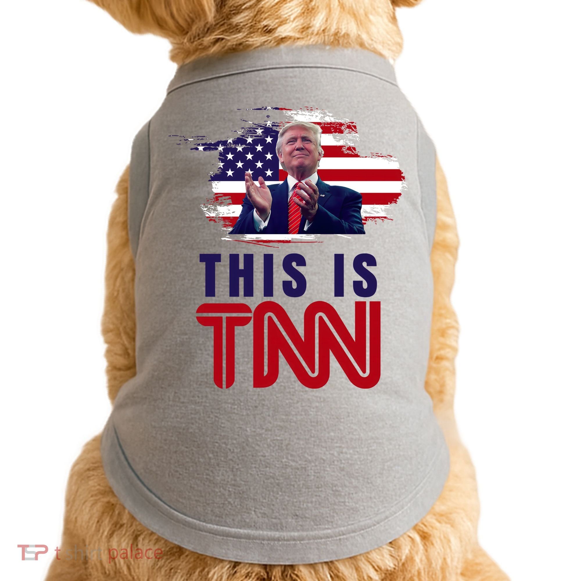 This Is TNN Pro Donald Trump USA Doggie Tank