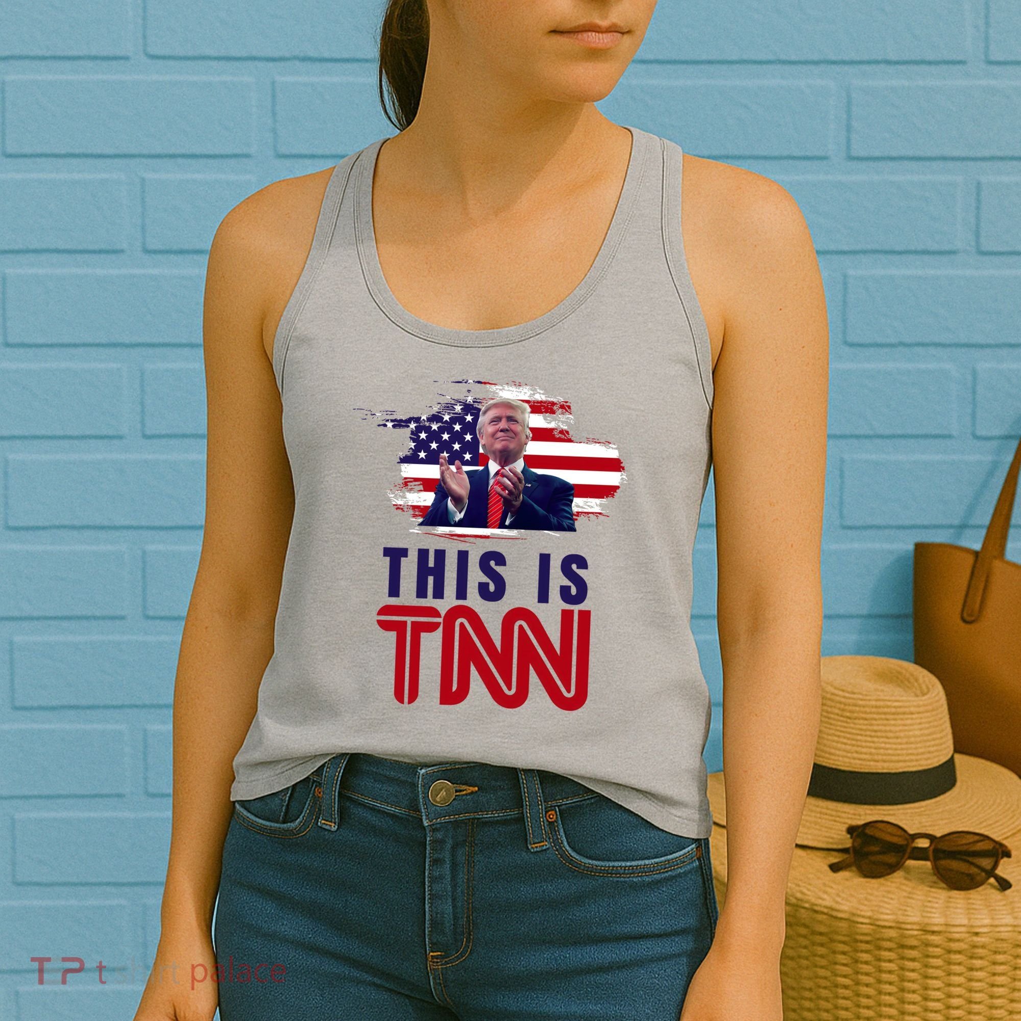 This Is TNN Pro Donald Trump USA Women's Tank Top