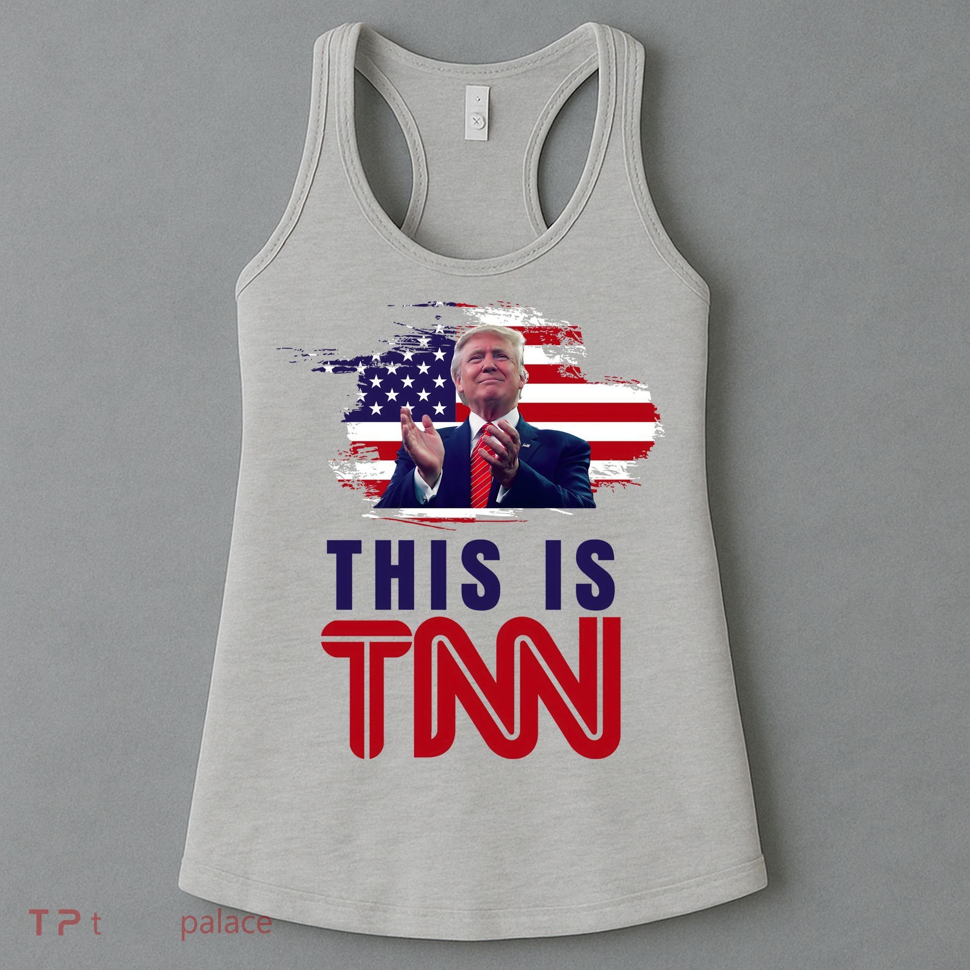 This Is TNN Pro Donald Trump USA Women's Tank Top