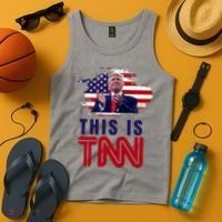 This Is TNN Pro Donald Trump USA Tank Top thumb 4