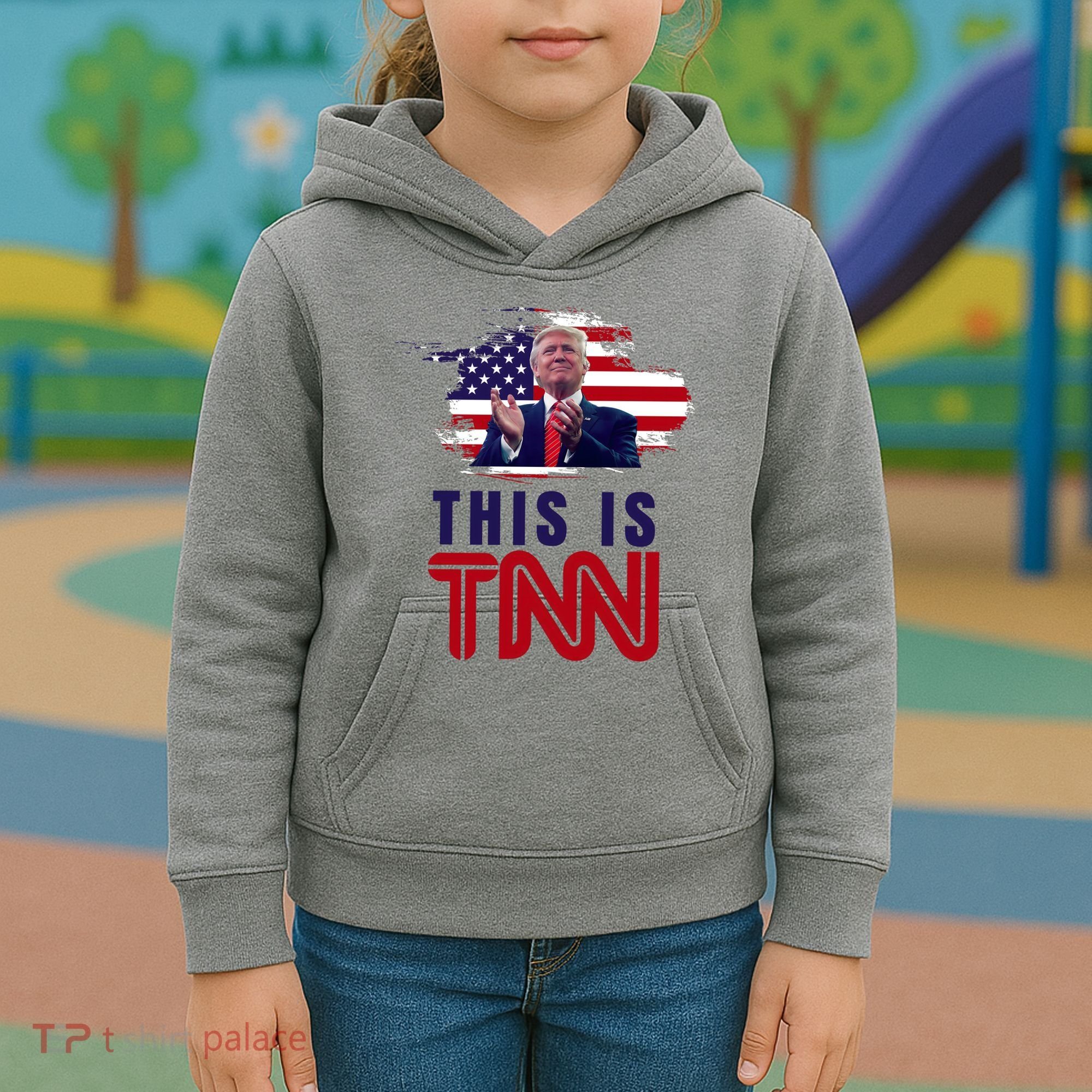 This Is TNN Pro Donald Trump USA Kids Hoodie