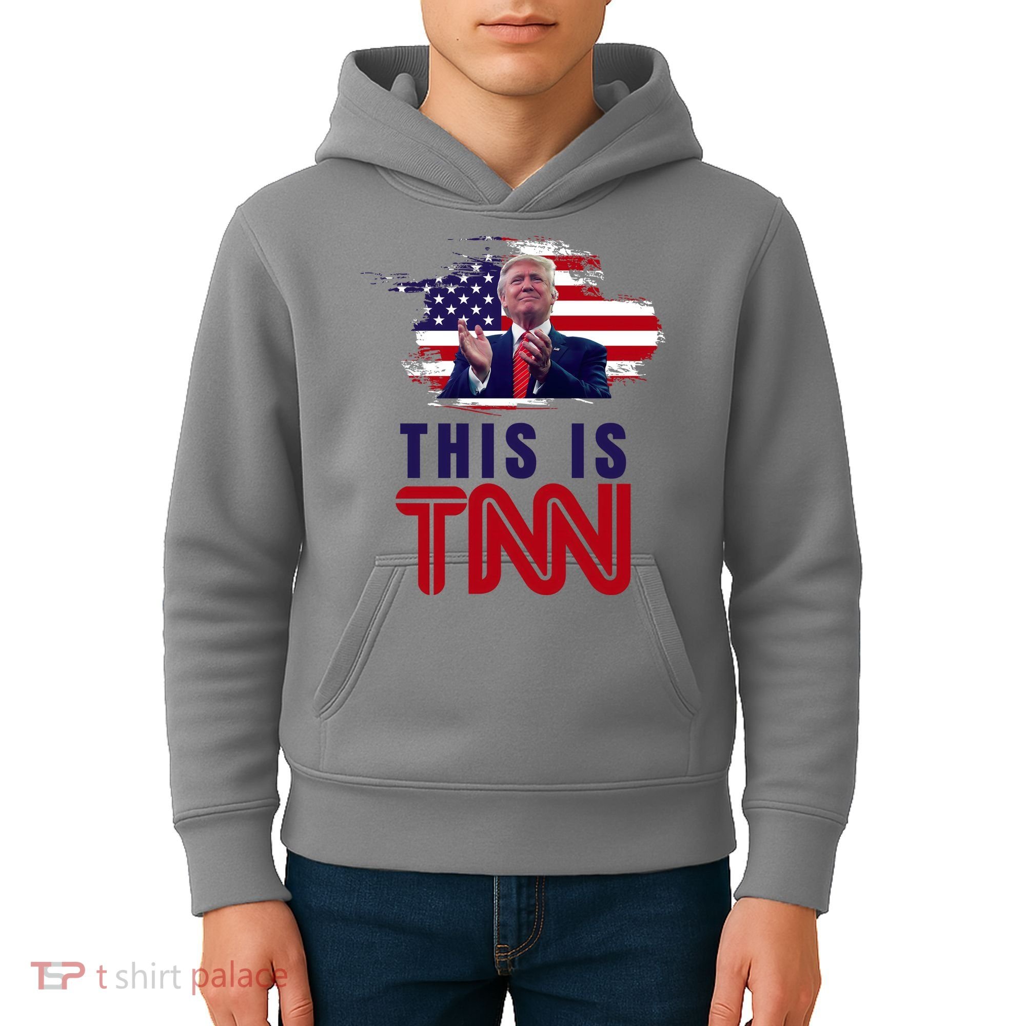This Is TNN Pro Donald Trump USA Kids Hoodie