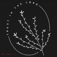 Trust in the Lord Flower Nature Lover Jesus Christ Christian Women's Hoodie thumb 2