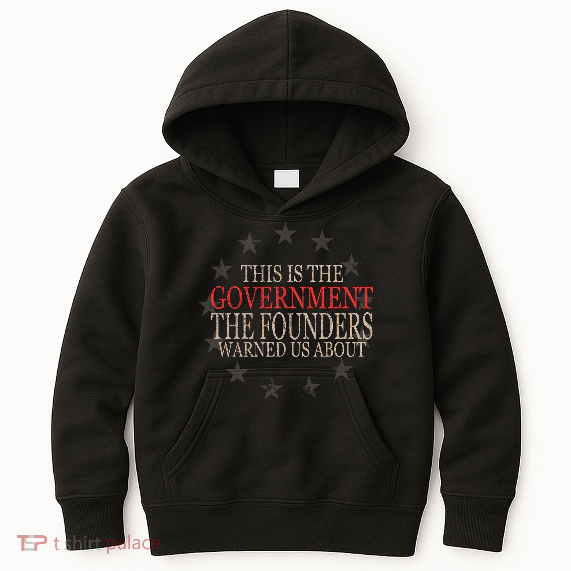This Is The Government The Founders Warnes Us About Kids Hoodie