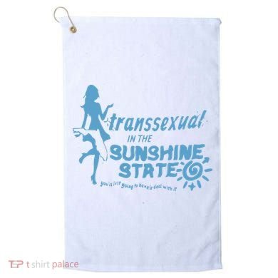 Transsexual In The Sunshine State Golf Towel