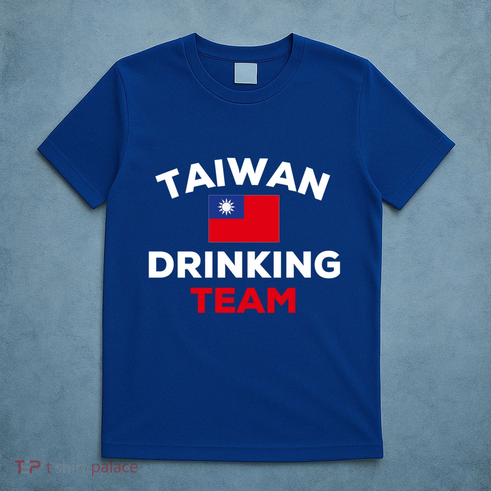 Taiwan Ing Team Taiwanese Flag Beer Funny Group Party Meaningful Gift T-Shirt
