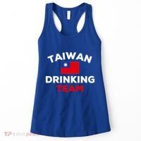 Taiwan Ing Team Taiwanese Flag Beer Funny Group Party Meaningful Gift Women's Tank Top thumb 0