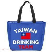 Taiwan Ing Team Taiwanese Flag Beer Funny Group Party Meaningful Gift Tote Bag thumb 0