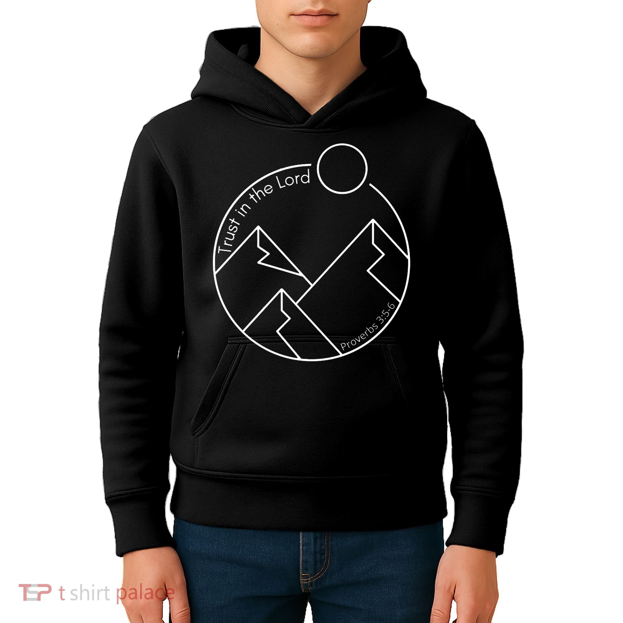 Trust In The Lord Proverbs 3:56 Kids Hoodie
