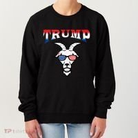 Trump Is The Goat Women's Sweatshirt thumb 0
