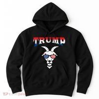 Trump Is The Goat Hoodie thumb 0