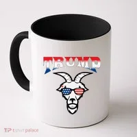 Trump Is The Goat Coffee Mug thumb 0
