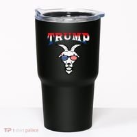 Trump Is The Goat Tumbler thumb 0