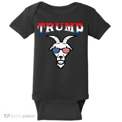 Trump Is The Goat Baby Bodysuit