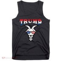 Trump Is The Goat Tank Top thumb 0