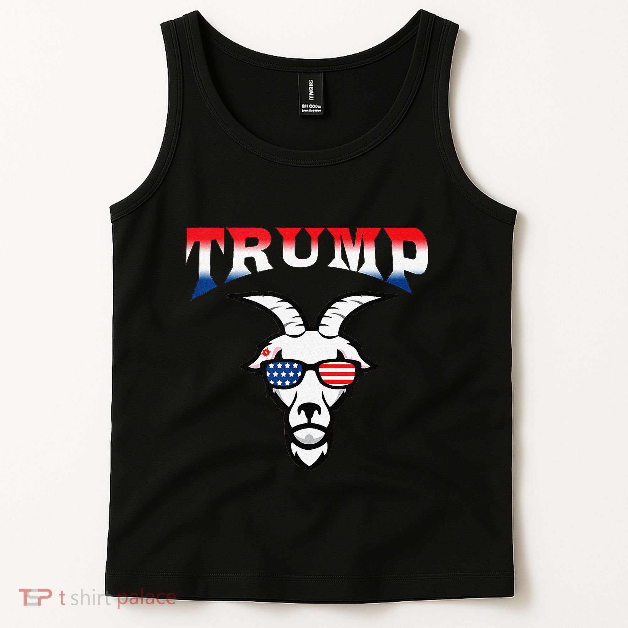 Trump Is The Goat Tank Top
