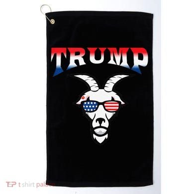 Trump Is The Goat Golf Towel