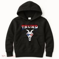 Trump Is The Goat Kids Hoodie thumb 0