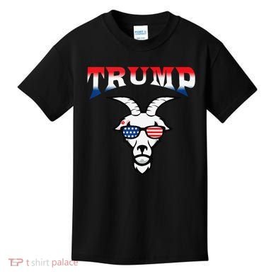 Trump Is The Goat Kids T-Shirt