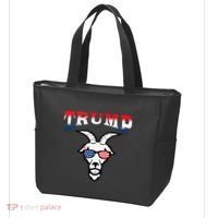 Trump Is The Goat Tote Bag thumb 3