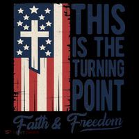 This Is The Turning Point Patriotic Faith & Freedom USA Coffee Mug thumb 5