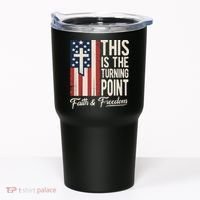 This Is The Turning Point Patriotic Faith & Freedom USA Tumbler thumb 0