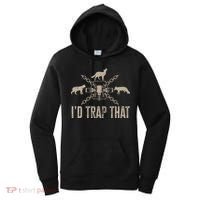 Trapping ID Trap That Trap Hunting Trapper Women's Hoodie thumb 0