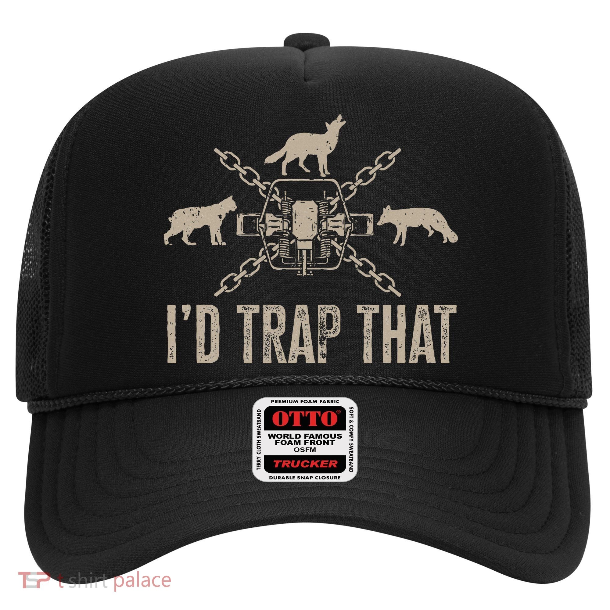 Trapping ID Trap That Trap Hunting Trapper Hat
