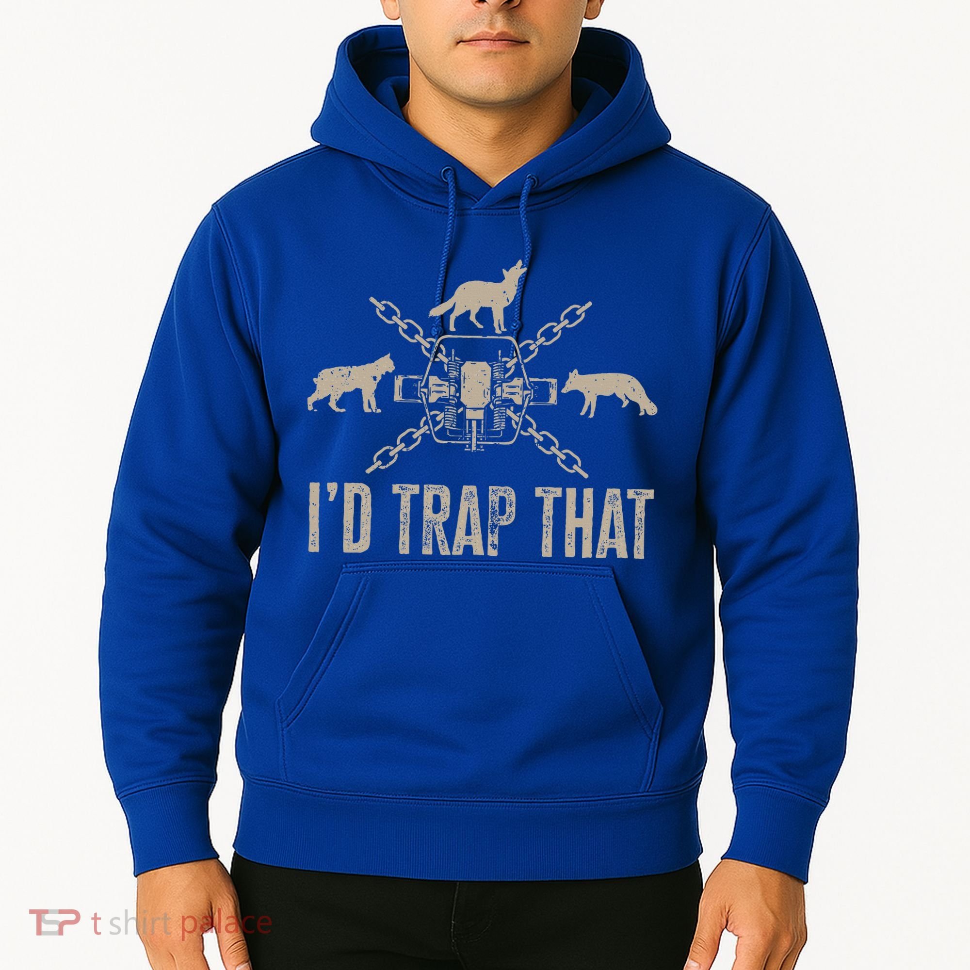 Trapping ID Trap That Trap Hunting Trapper Hoodie