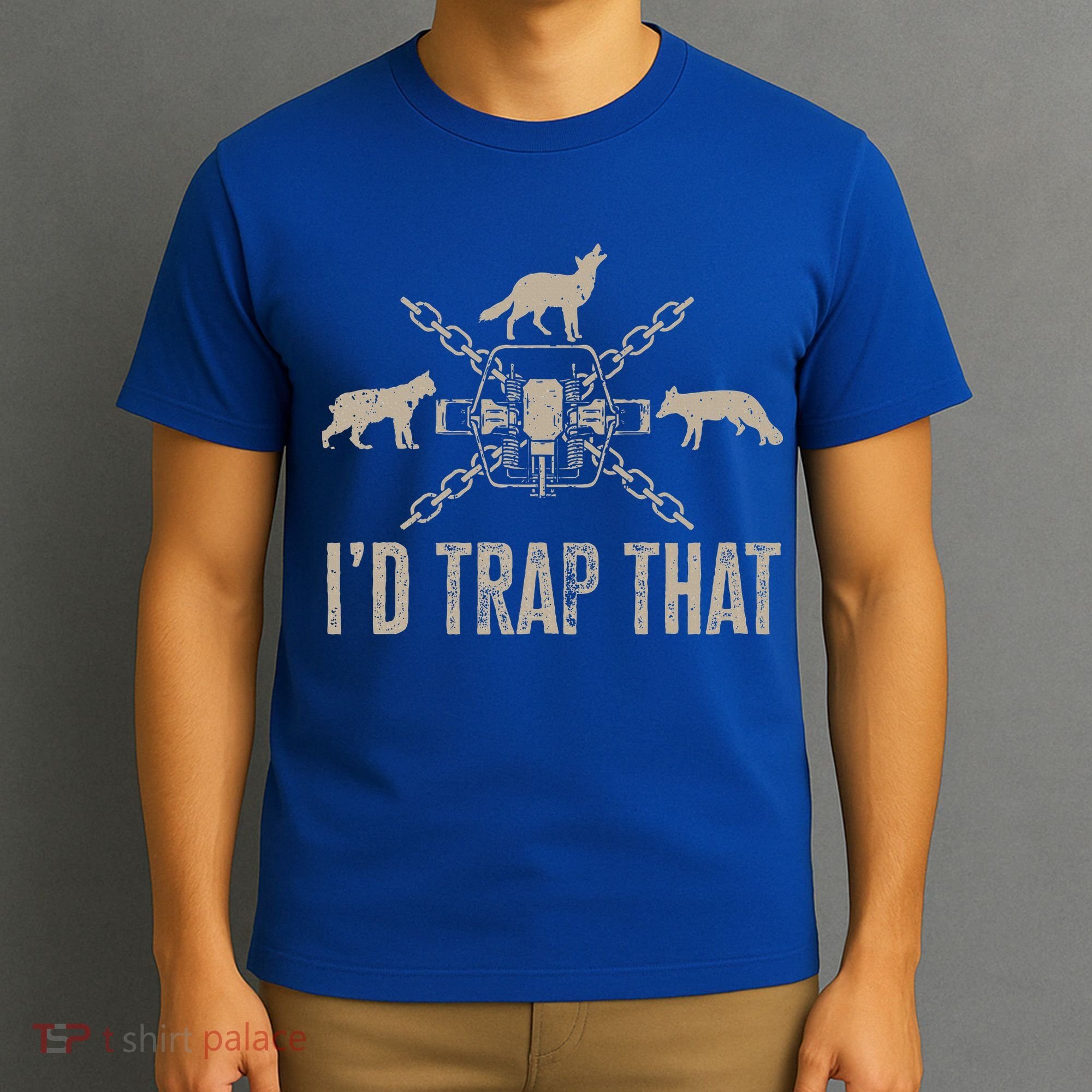 Trapping ID Trap That Trap Hunting Trapper T-Shirt
