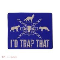 Trapping ID Trap That Trap Hunting Trapper Mousepad thumb 0