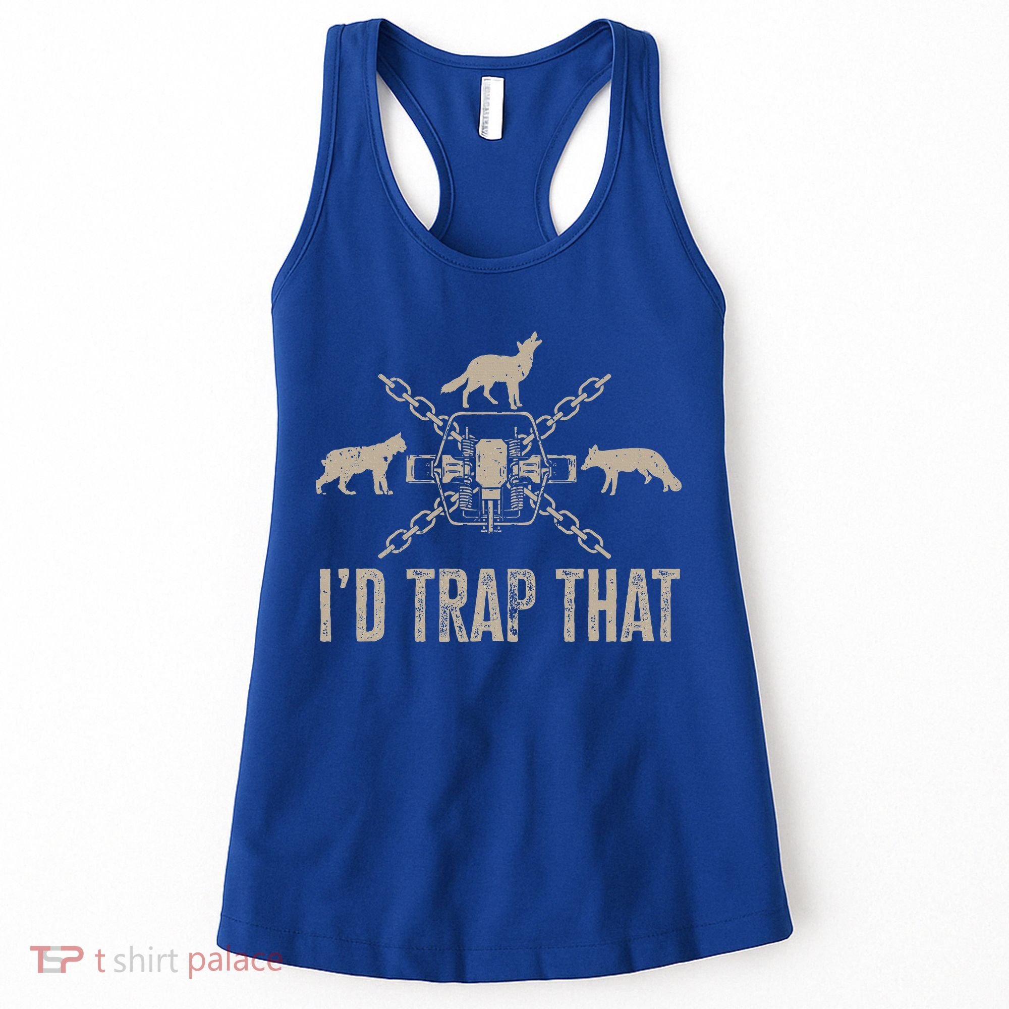 Trapping ID Trap That Trap Hunting Trapper Women's Tank Top