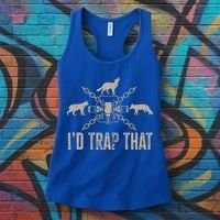 Trapping ID Trap That Trap Hunting Trapper Women's Tank Top thumb 3