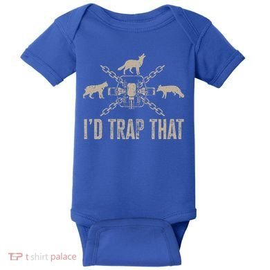 Trapping ID Trap That Trap Hunting Trapper Baby Bodysuit