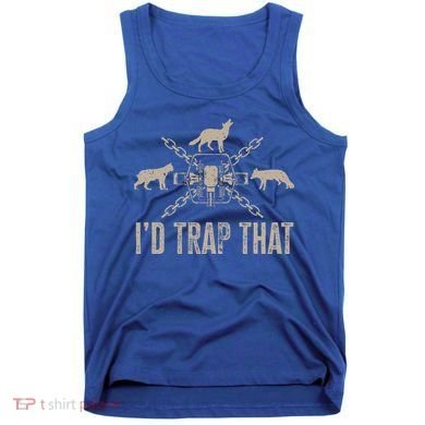 Trapping ID Trap That Trap Hunting Trapper Tank Top