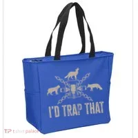 Trapping ID Trap That Trap Hunting Trapper Tote Bag thumb 2