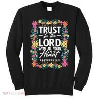 Trust In The Lord With All Your Heart Sweatshirt thumb 0