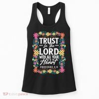Trust In The Lord With All Your Heart Women's Tank Top thumb 0