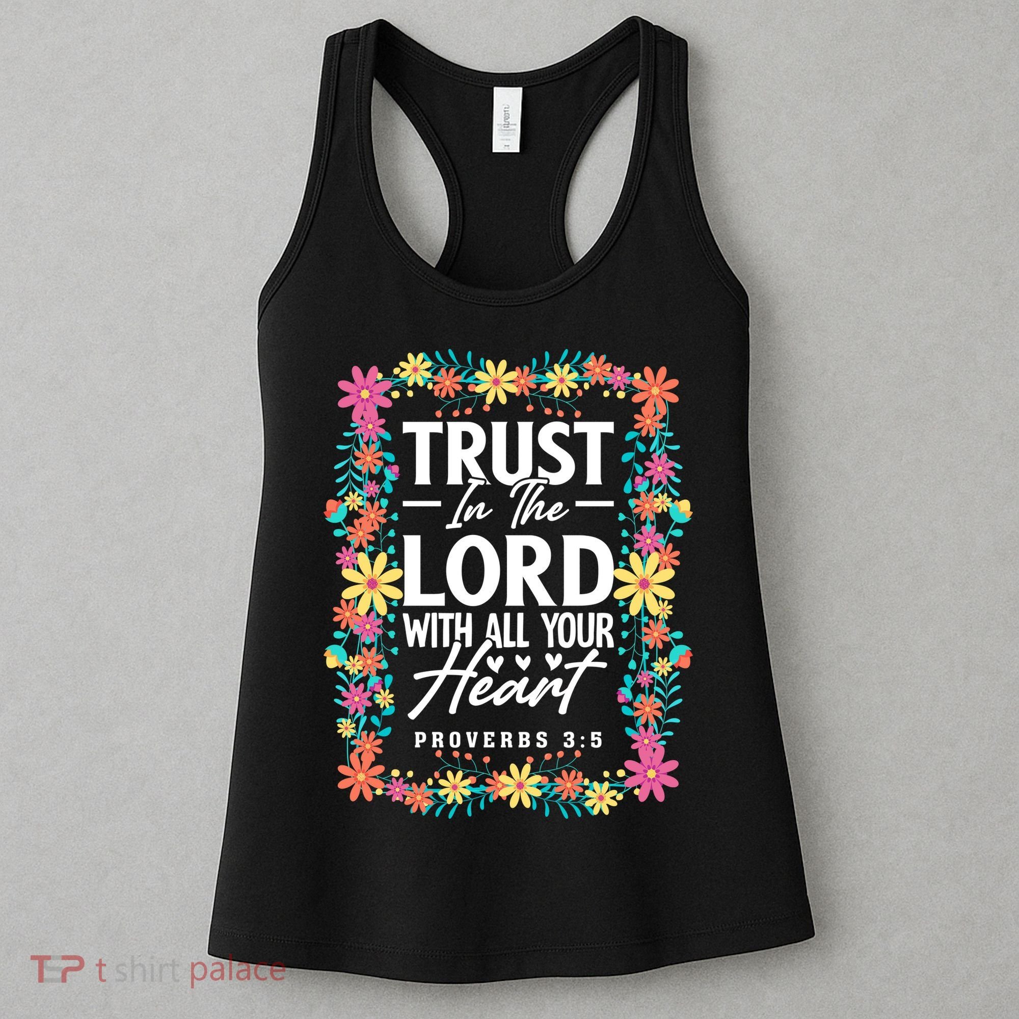 Trust In The Lord With All Your Heart Women's Tank Top