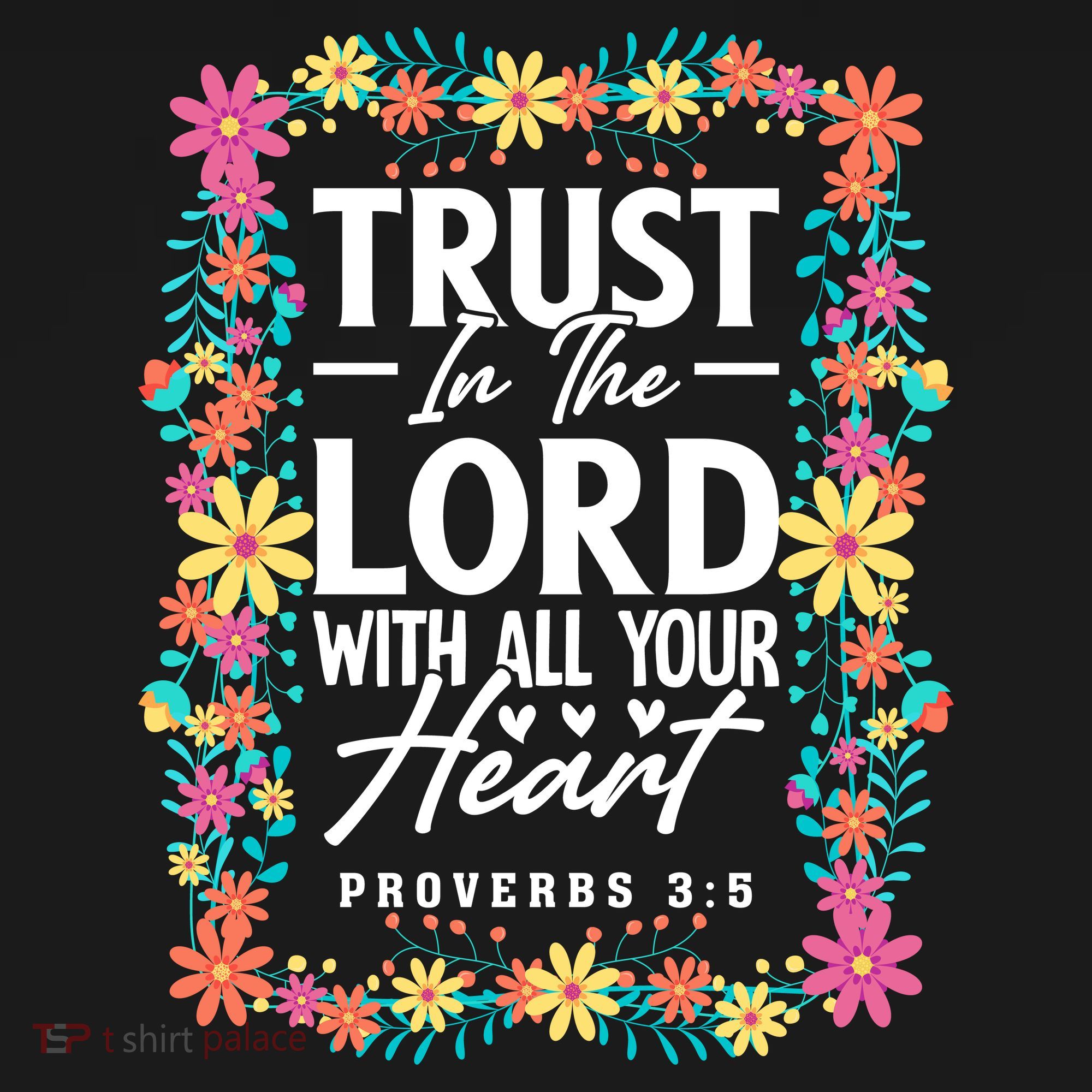 Trust In The Lord With All Your Heart Women's Tank Top