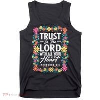 Trust In The Lord With All Your Heart Tank Top thumb 0