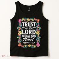 Trust In The Lord With All Your Heart Tank Top thumb 2
