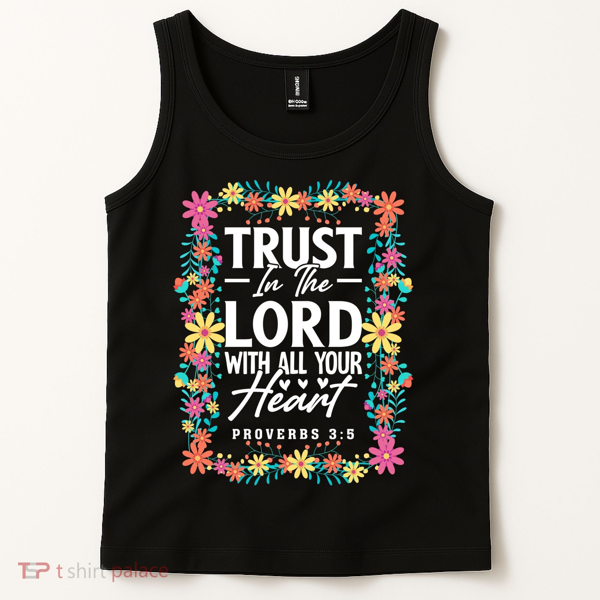 Trust In The Lord With All Your Heart Tank Top