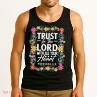 Trust In The Lord With All Your Heart Tank Top thumb 3