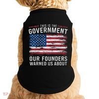 This Is The Government Our Founders Warned Us About Patriot Doggie Tank thumb 0