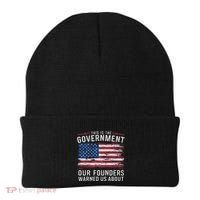 This Is The Government Our Founders Warned Us About Patriot Beanie thumb 0