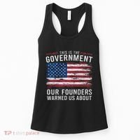 This Is The Government Our Founders Warned Us About Patriot Women's Tank Top thumb 0