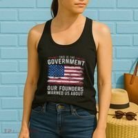 This Is The Government Our Founders Warned Us About Patriot Women's Tank Top thumb 2